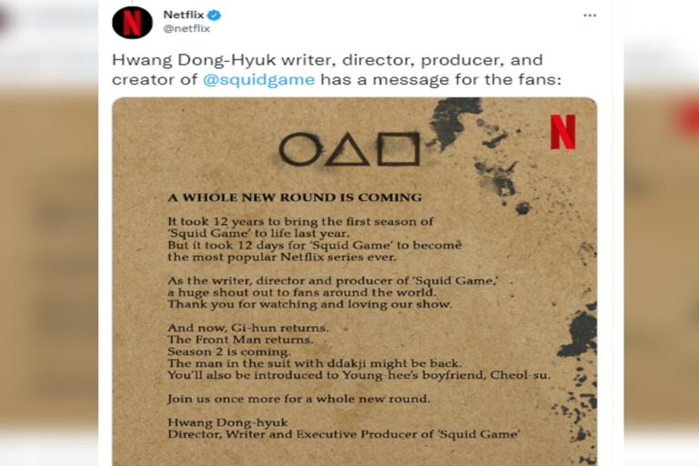 Criador de Round 6 confirma segunda temporada da série na Netflix