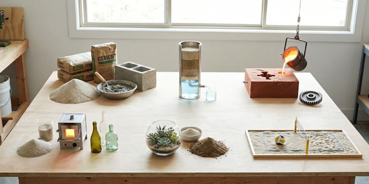 aplicações da areia de quartzo