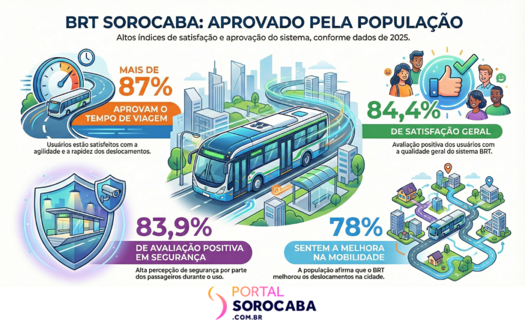 Aprovação em 2025 do BRT Sorocaba