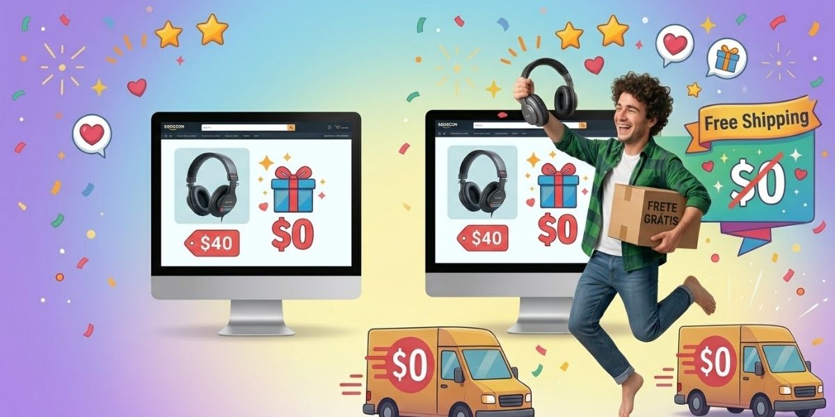 frete gratis ilusão