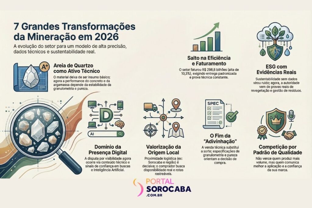 7 transformações da mineração em 2026
