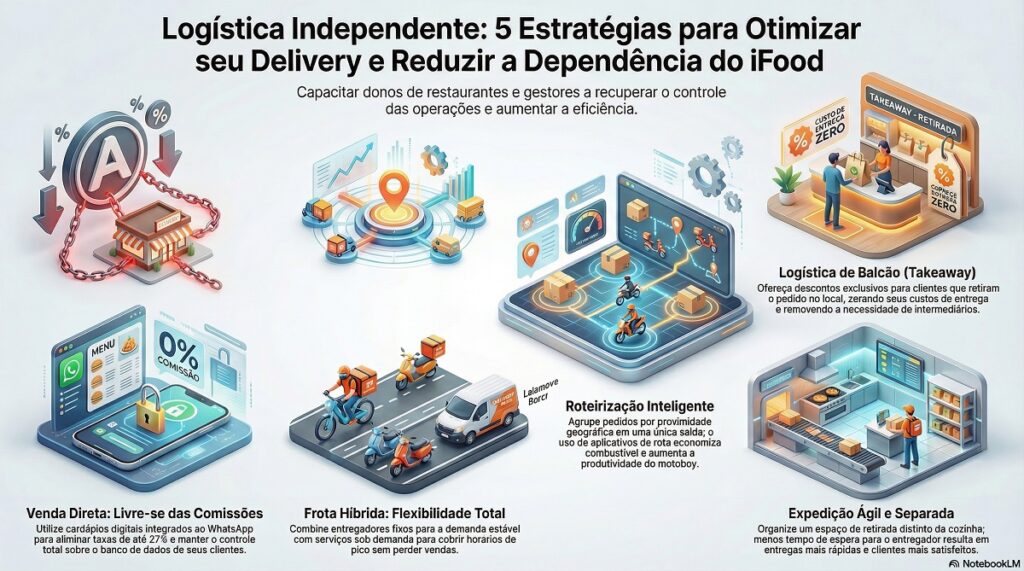 logística independente no delivery como fazer