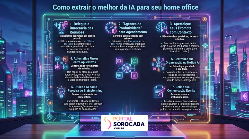 como extrair o melhor da Ia no home office dicas